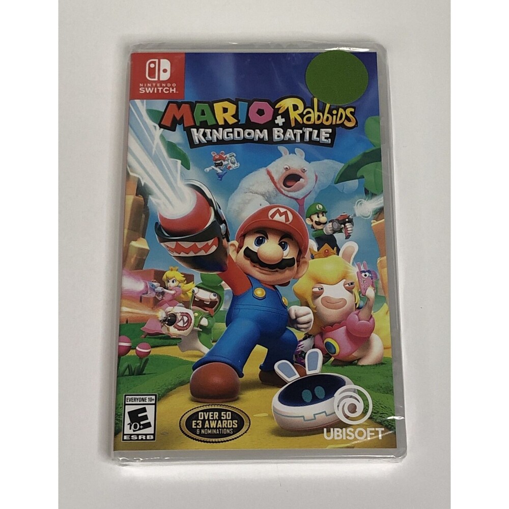 Mario + Rabbids Kingdom Battle Video Game Nintendo Switch Brand New & Sealed
